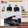 Compatible Rear Lip & Tailpipe for 2019-ON Mercedes-Benz AMG GT63 Brabus Model