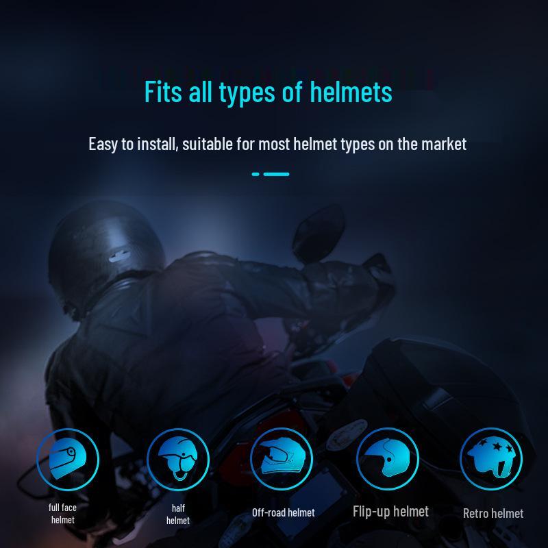 Bluetooth Full Face Flip-Up Motorcycle Helmet with Custom Logo and Packaging