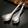 Large 304 Stainless Steel Spoon for Rice, Hot Pot, Soup, Porridge, and Cooking