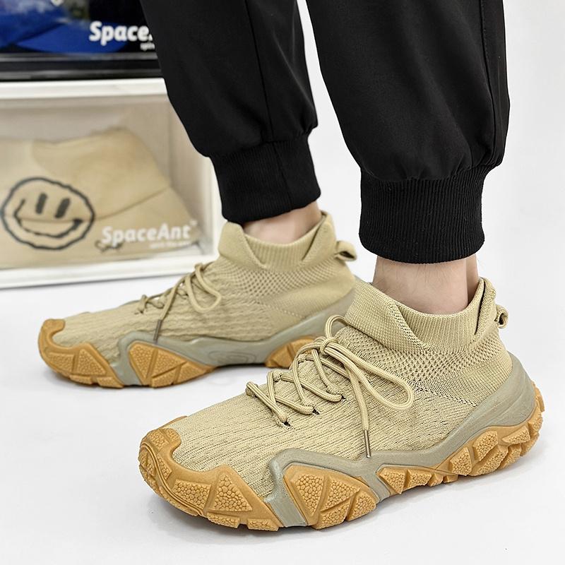 Дизайнерская популярная мужская и женская повседневная спортивная обувь для активного отдыха, дышащие кроссовки, мужские носки для ходьбы на платформе, кроссовки