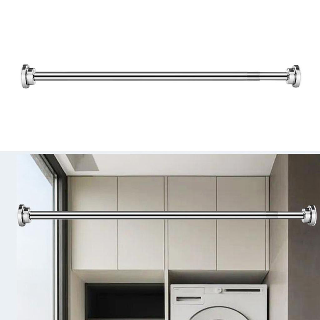 Удобный и простой в установке выдвижной натяжной карниз для штор функциональный и практичный карниз для окна ванной комнаты шкафа