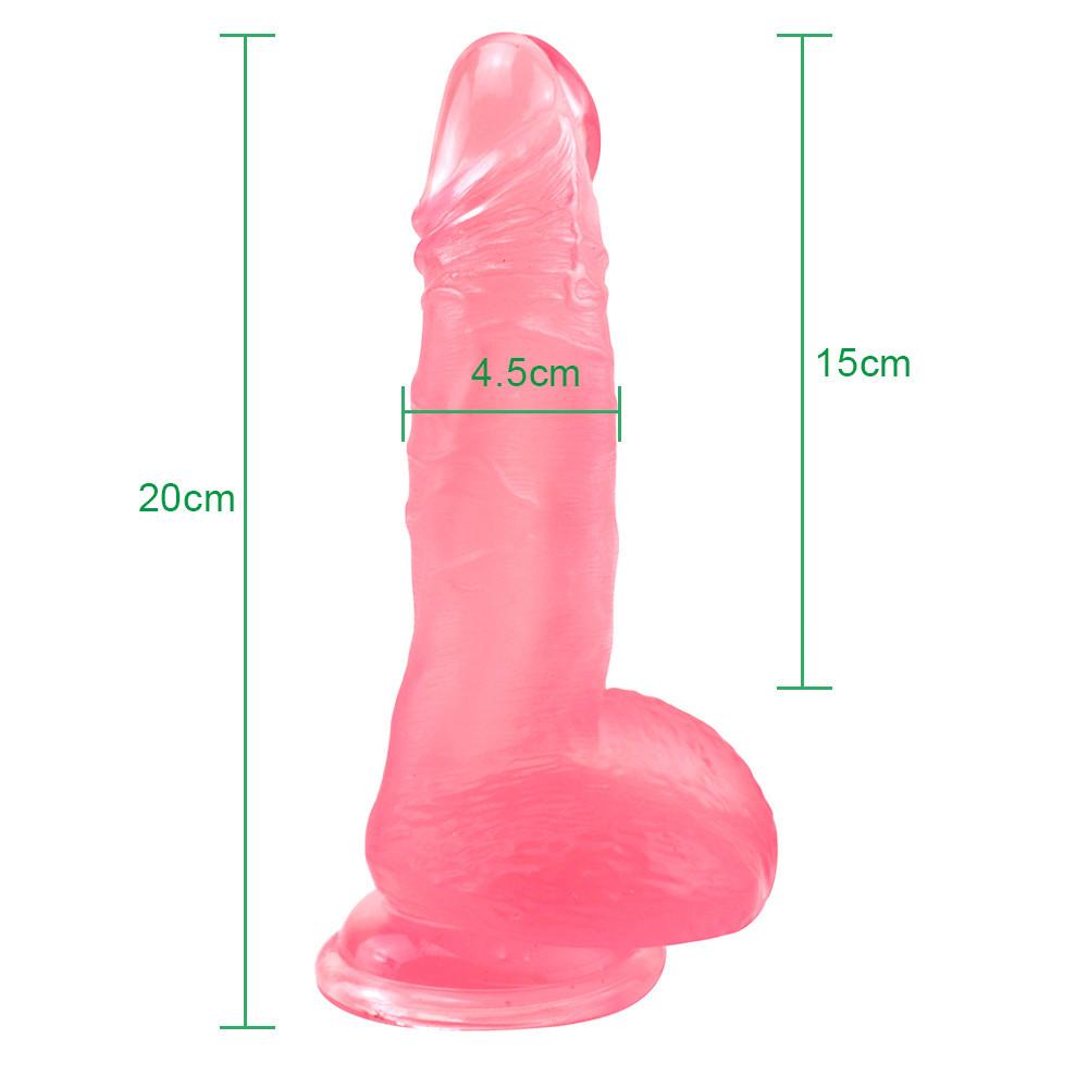 MoDi Реалистичный фаллоимитатор мягкий большой пенис с присоской Секс-игрушка