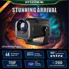 Hy320 Mini Smart Video 4K Android Projector Headlight Beamer Projector for Home Use with Smart Screen