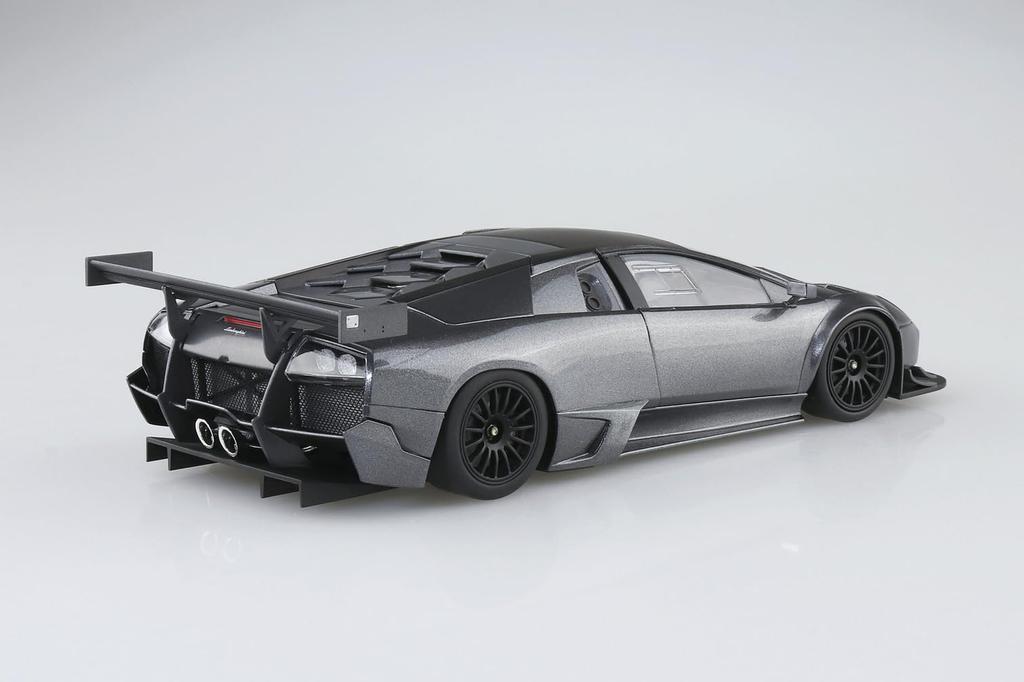 Aoshima Bunka Kyozaisha The Super Car Series Пластиковая модель Lamborghini Murcielago 1/24 № 17 '10 R-SV
