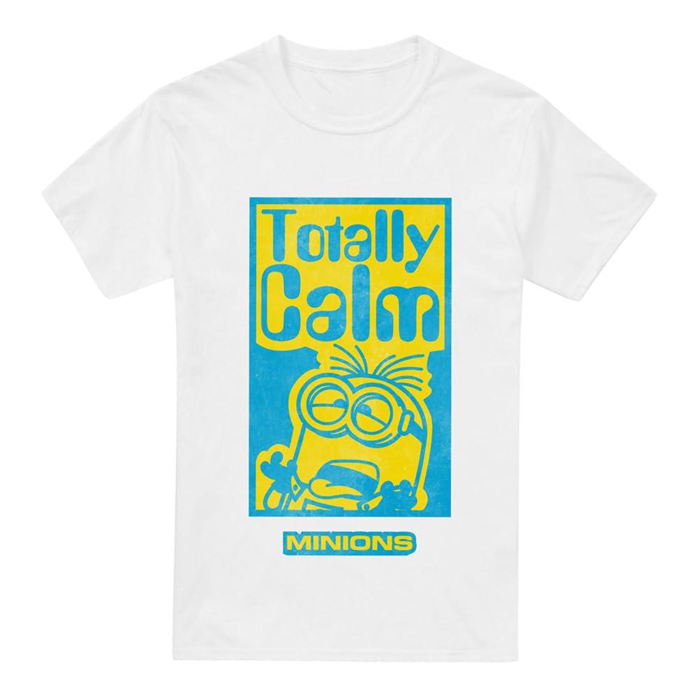 Minions Mens Totally Calm T-Shirt