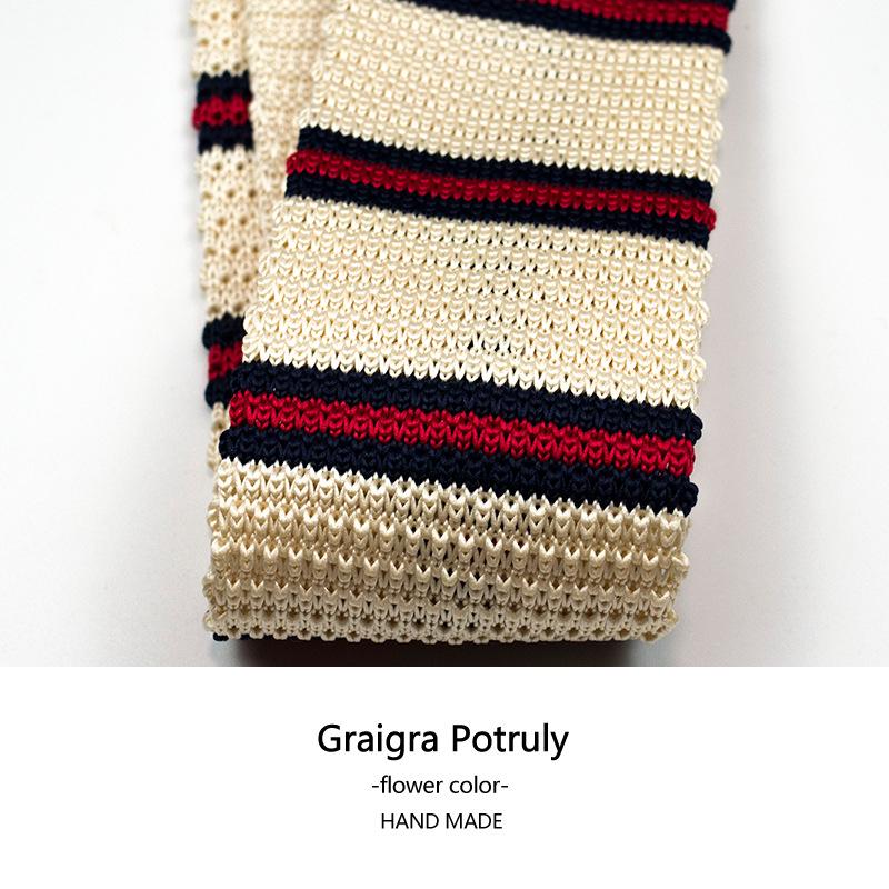 Темно-зеленый маленький галстук 5 см узкий вариант кофейного цвета ретро полосатый британский японский прилив плоский вязаный галстук