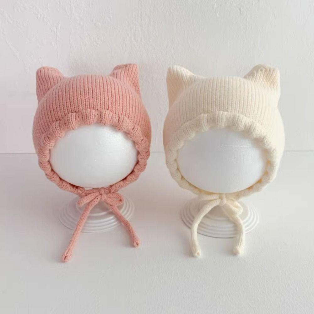 Милая шапка для защиты ушей Осень Зима Шапка-ушанка Модная шапка-боннет