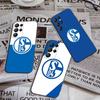 Чехол для телефона S-Schalke 04 Для Samsung S 24 fe 25 Ultra plus 20 lite 21 30 22 23 24 22 Ultra 5G Fundas
