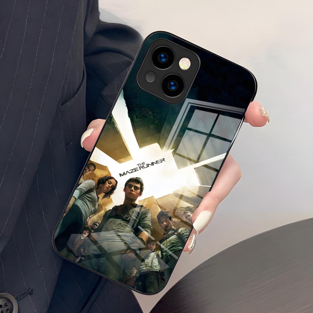 Чехол для телефона по фильму «Бегущий в лабиринте» для iPhone 17 Pro Max 15 Pro 16 14 Plus 12 13 Mini 11 Pro Ударопрочный стеклянный чехол