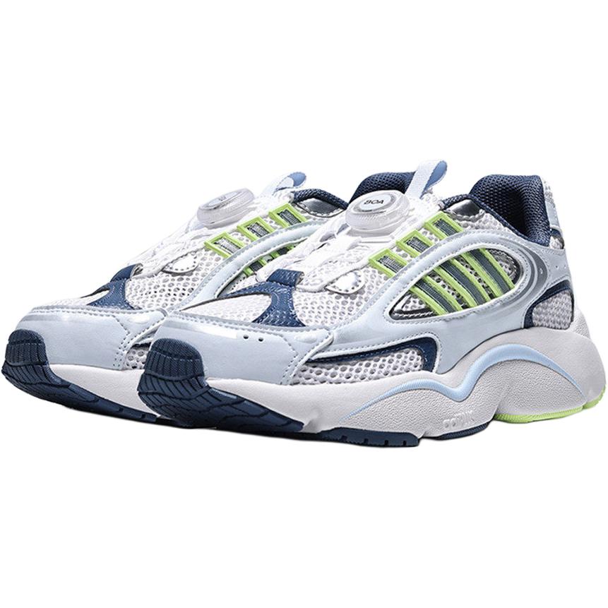 adidas Originals Ozmillen Boa J Удобные Универсальные Низкие Повседневные Кроссовки Унисекс Синий Белый Зеленый KJ6654