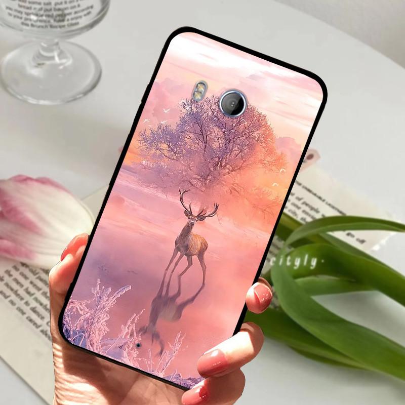 For HTC U11 + Case Soft Silicone Back Cover Phone Case for HTC U12 LIFE / U11 Plus U 11 Bumper Coque HTV33  Shockproof Funda