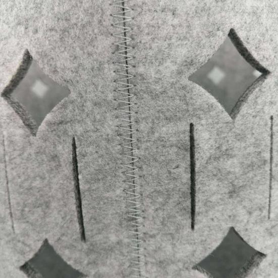 Корзина для белья с рисунком животных, компактная фетровая одежда, сумка для хранения игрушек для дома