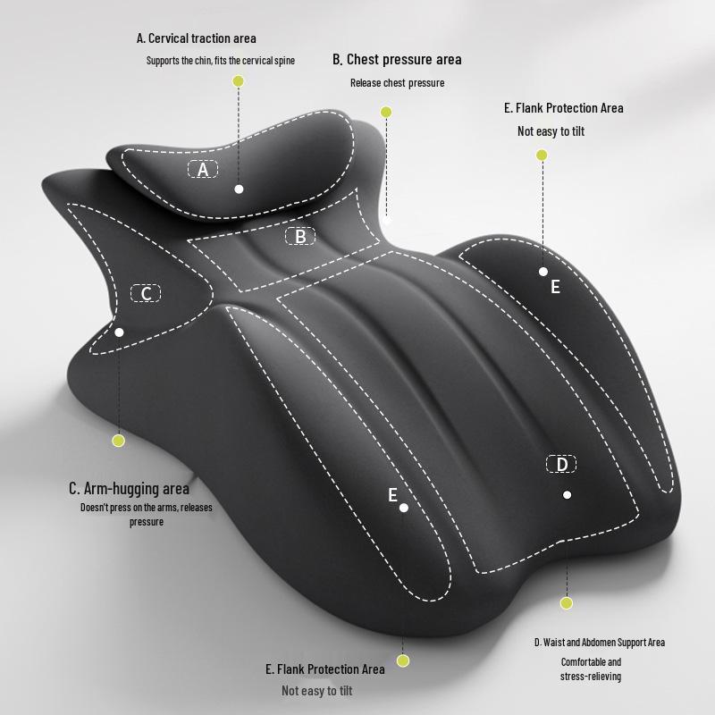 Универсальная греющая подушка: Лицом вниз, Кресло-качалка с изголовьем, Поддержка для ног, Поддержка для спины, Комфортный сон, Чтение или игра на телефоне.