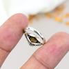 Кольцо из стерлингового серебра 925 пробы с тигровым глазом и драгоценным камнем овальной формы для женщин