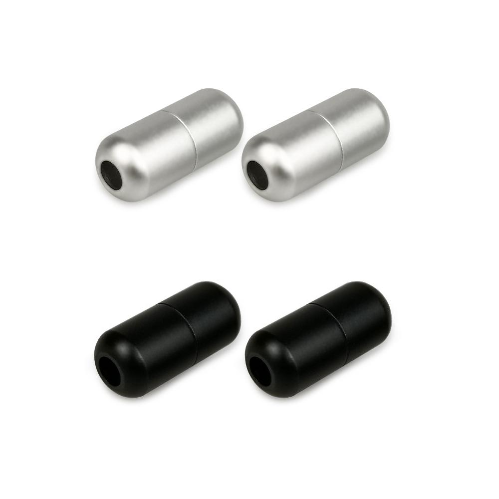 1 Pair Colorful Metal Aluminum Sports Shoelace Buckle Lock No Tie Shoelaces Fast Lacing Shoes Buckle