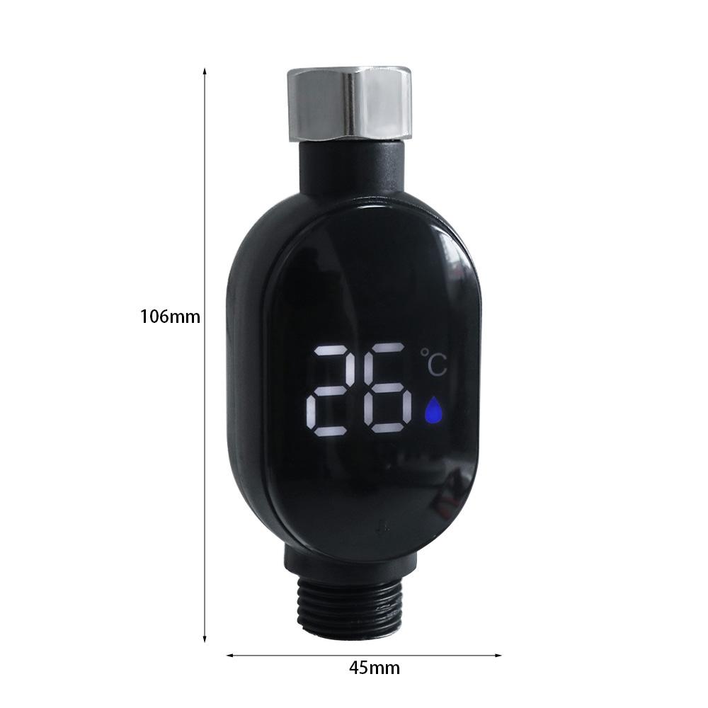 Waterproof Water Temperature Gauge Precise Measurement Shower Thermometer  Safe Bathing