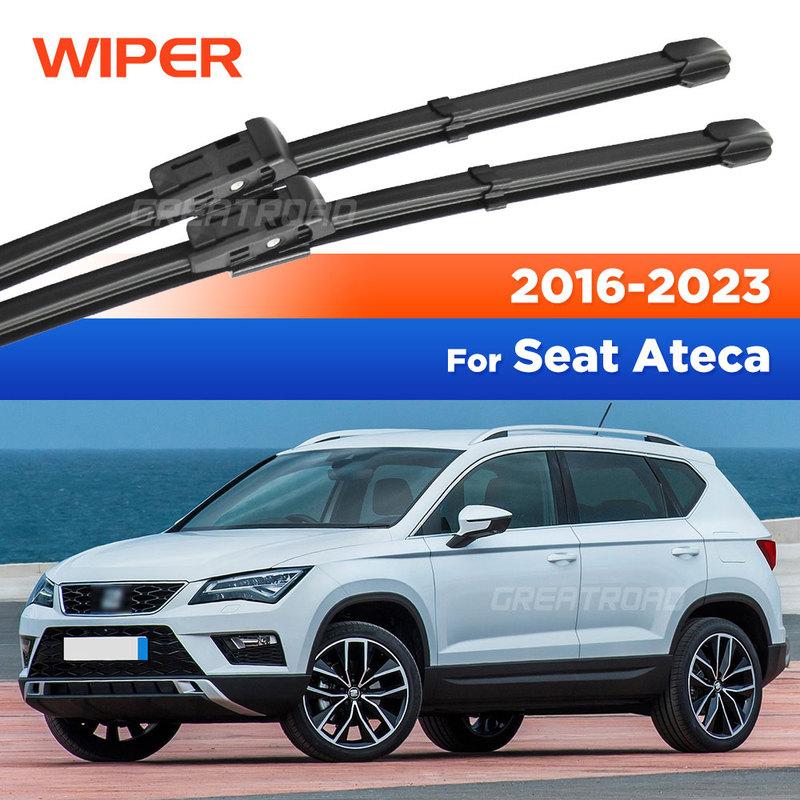 LHD&RHD Front Wiper Blades For Seat Ateca 2016- 2017 2018 Windshield Windscreen Window Brush 26"+18"