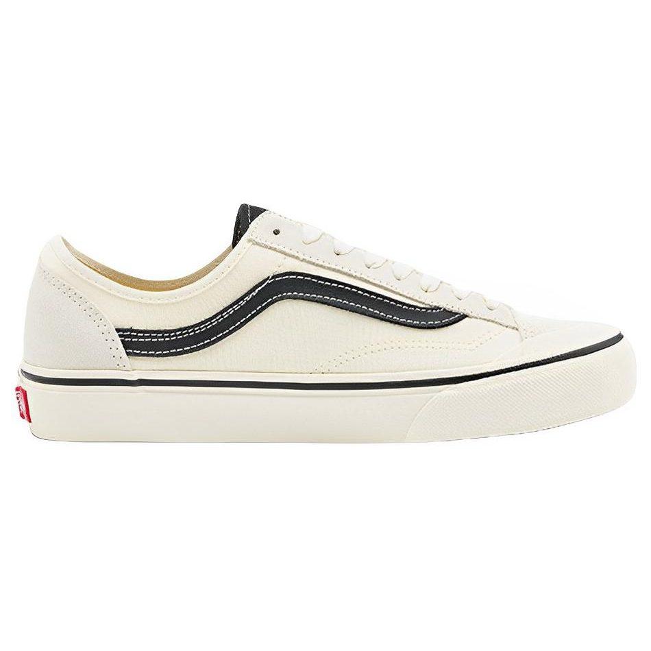 Vans Style 136 Decon Vr3 Sf Canvas Low Top Skate Shoes Unisex Beige Black VN0A4BX9KIG