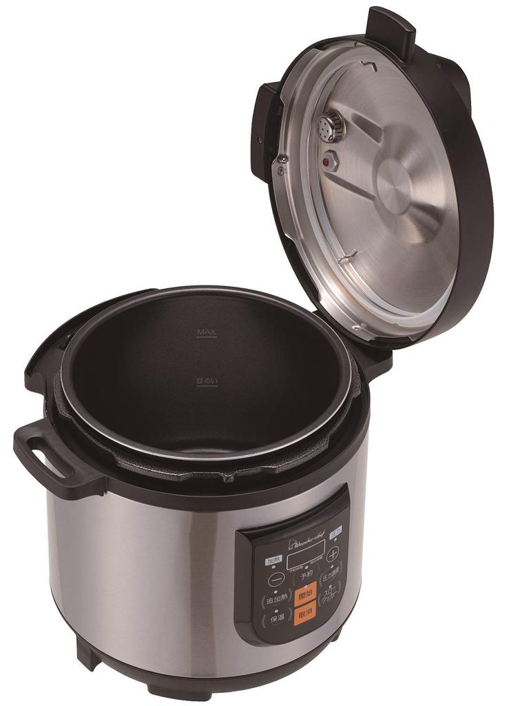 Wonder Chef Бытовая Микрокомпьютер Электрическая Скороварка Raku Pump Port 8L OEDF80 Серебряный