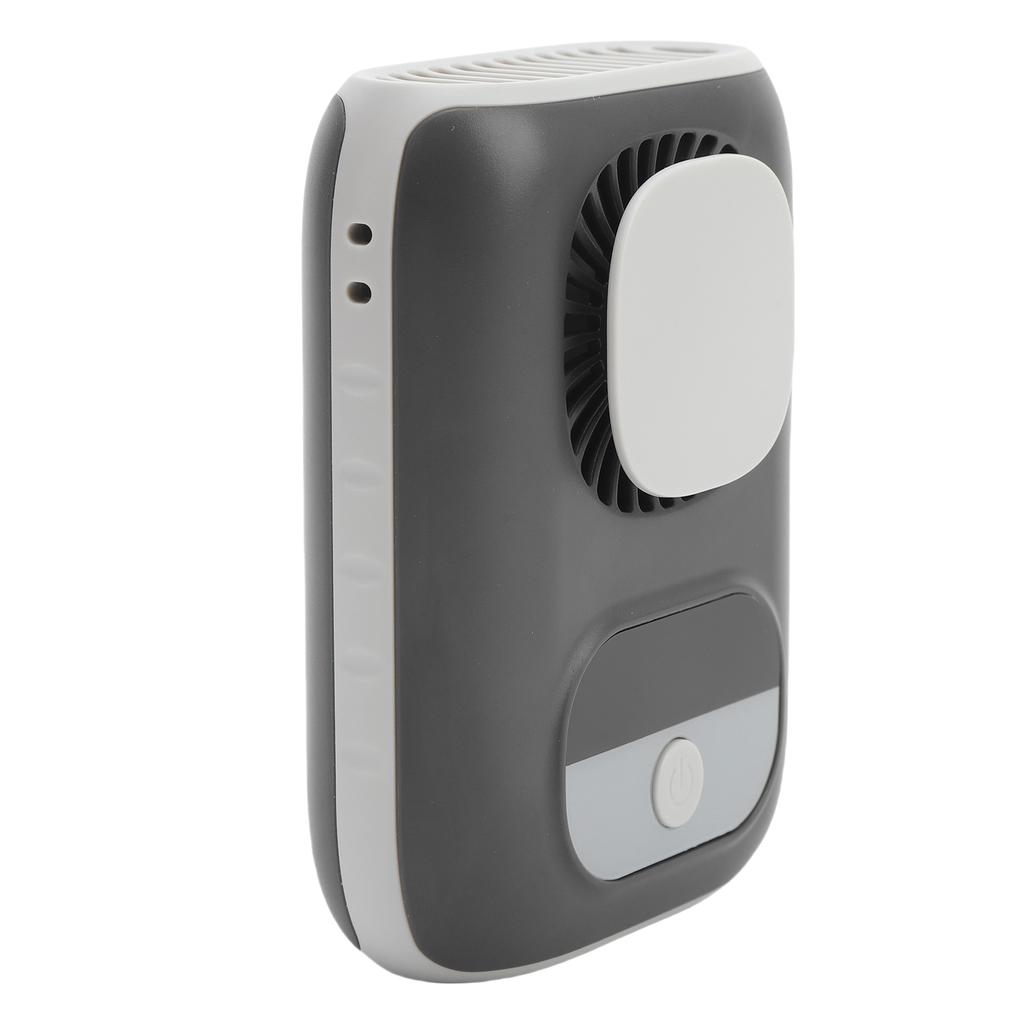 Персональный поясной вентилятор 4000 мАч, перезаряжаемый подвесной шейный вентилятор с 5 скоростями, бесщеточным двигателем для кемпинга, улицы, стройплощадки