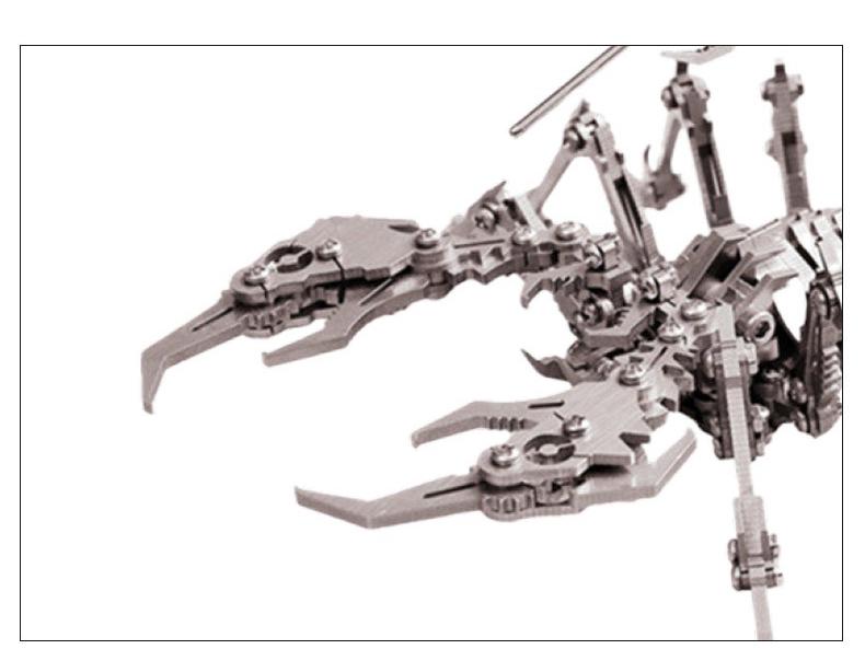 3D Металлический пазл Скорпион - Механическая сборочная игрушка для детей