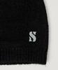 Шапка S Logo Brushed Beanie Черная