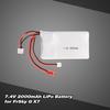 LiPo аккумулятор 2S 7.4V 2000mAh 8C LiPo аккумулятор для пульта дистанционного управления FrSky TARANIS Q X7 2.4G ACCST 16CH RC передатчика