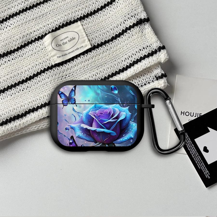 Чехол для Airpods Pro2 4 Pro3 1 3 Pro 2 Чехлы для наушников Обложка Розовые Цветы