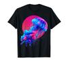 Retro Jellyfish Marine Biology Japanese T-Shirt