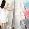 3D Self-Adhesive Wallpaper 70cm*10m Continuous Waterproof Brick Wall Stickers Living Room Bedroom Children's Room Home Decoration