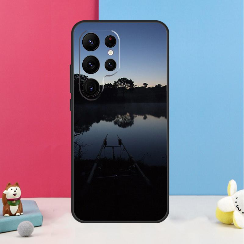 Fishing Rod Case For Samsung Galaxy S23 Ultra S24 S22 Note 20 10 Plus S8 S9 S10 S21 S20 FE Back Cover