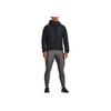 Under Armour Однотонная хлопковая куртка с капюшоном и застежкой-молнией, с длинными рукавами, женские куртки, черный цвет 1375452-001