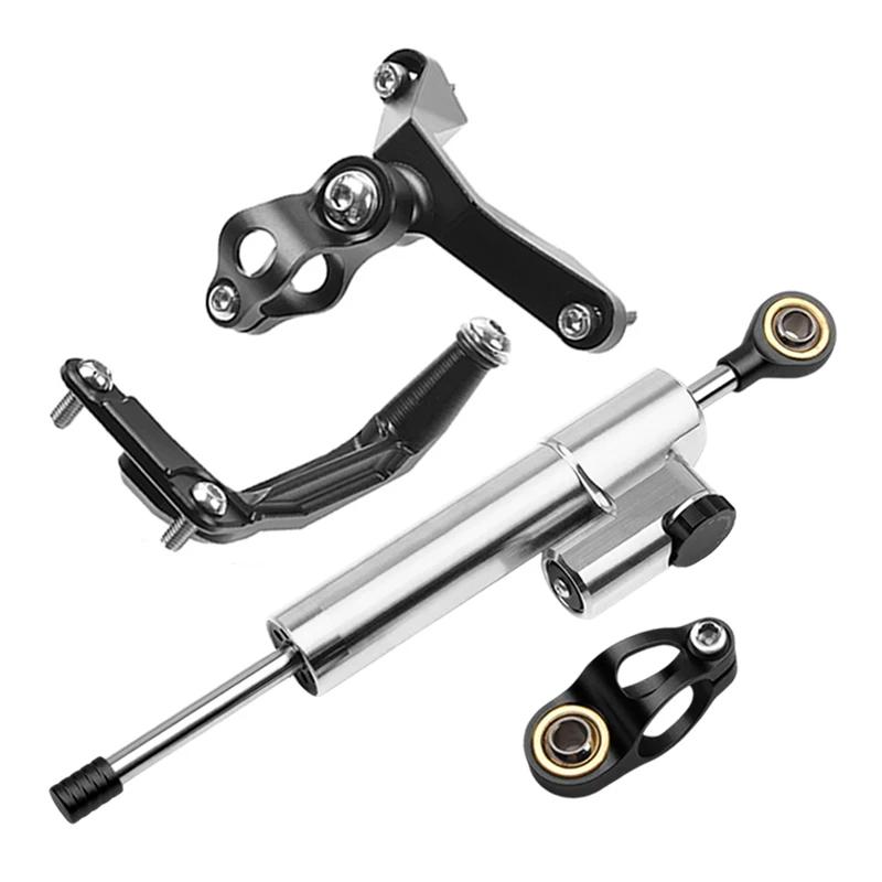 For KAWASAKI Ninja ZX6R ZX-6R 2024 CNC Motorcycle Stabilizer Steering Damper Mounting Bracket Support Kit