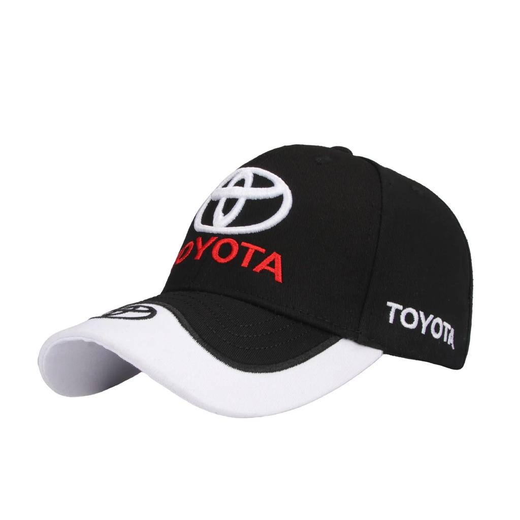 Toyota 2026 Новые колпаки на колеса Вышивка Бейсболки Весна и Осень Наружные регулируемые кепки Кепка от солнца Наклейка на машину