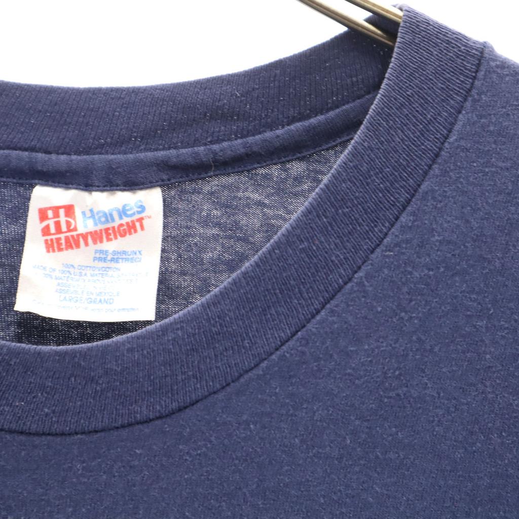 HANES Футболка с коротким рукавом с логотипом Супермена 90-х годов, сделано в США, L, одинарный шов, мужская, б/у