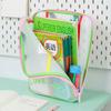 Waterproof Mesh Zipper Pouch Bag 3-layer Document Bag Transparent File Bag  School Office Supplies