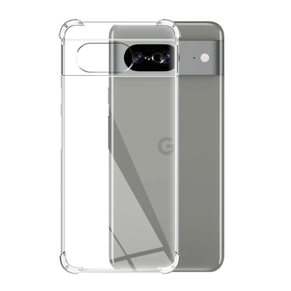 Прозрачный противоударный чехол Airbag TPU для Google Pixel 8 Pro 8A, мягкий силиконовый чехол для телефона Pixel 8 8a, прозрачный чехол, Fundas