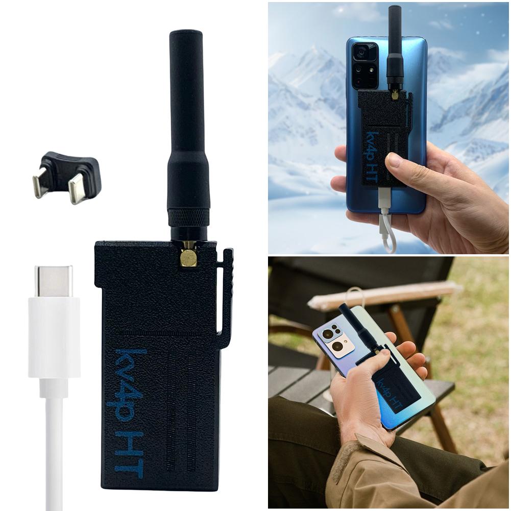 Радиоприемопередатчики для телефона Android Kv4p HT Самодельное VHF радио Самодельный радиомодуль в Радиолюбительский трансивер Kv4p HT