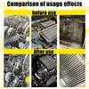 Car Engine Compartment Cleaning Agent, No Water Wash Oil Stain Remover, Deep Rust Removal and Cleaning/c.