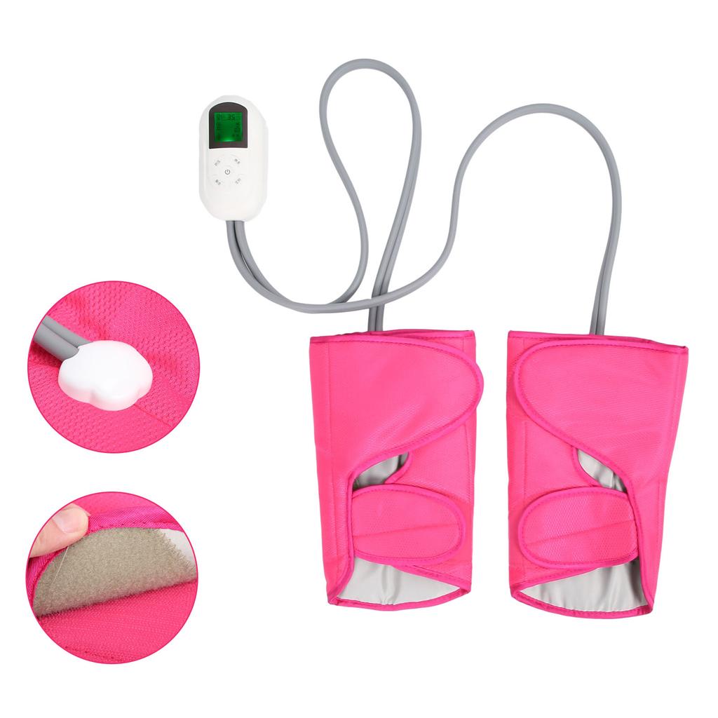 Бытовой электрический массажер для ног с воздушным давлением и горячим компрессом, массажный пояс для ног