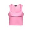 Spring New Gyaru Style Slim fit Slimming Vest Square Collar Elastic Top 2745777 2777