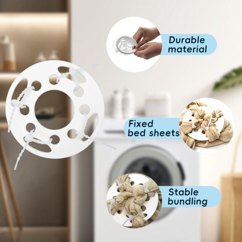 Reusable Bed Sheet Holder Anti-Wrinkle Bed Sheet Organizer Simple Bed Sheet Fixed Laundry Room