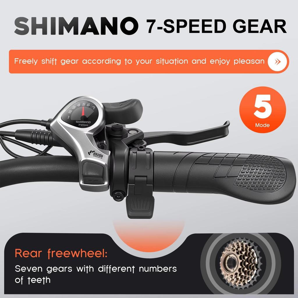 New Ebike EC27 Style 500w Motor 48v 35ah Battery Adult Electric Bike 27 Inch Tire Can Be Ridden On All Terrains E-Bicycle