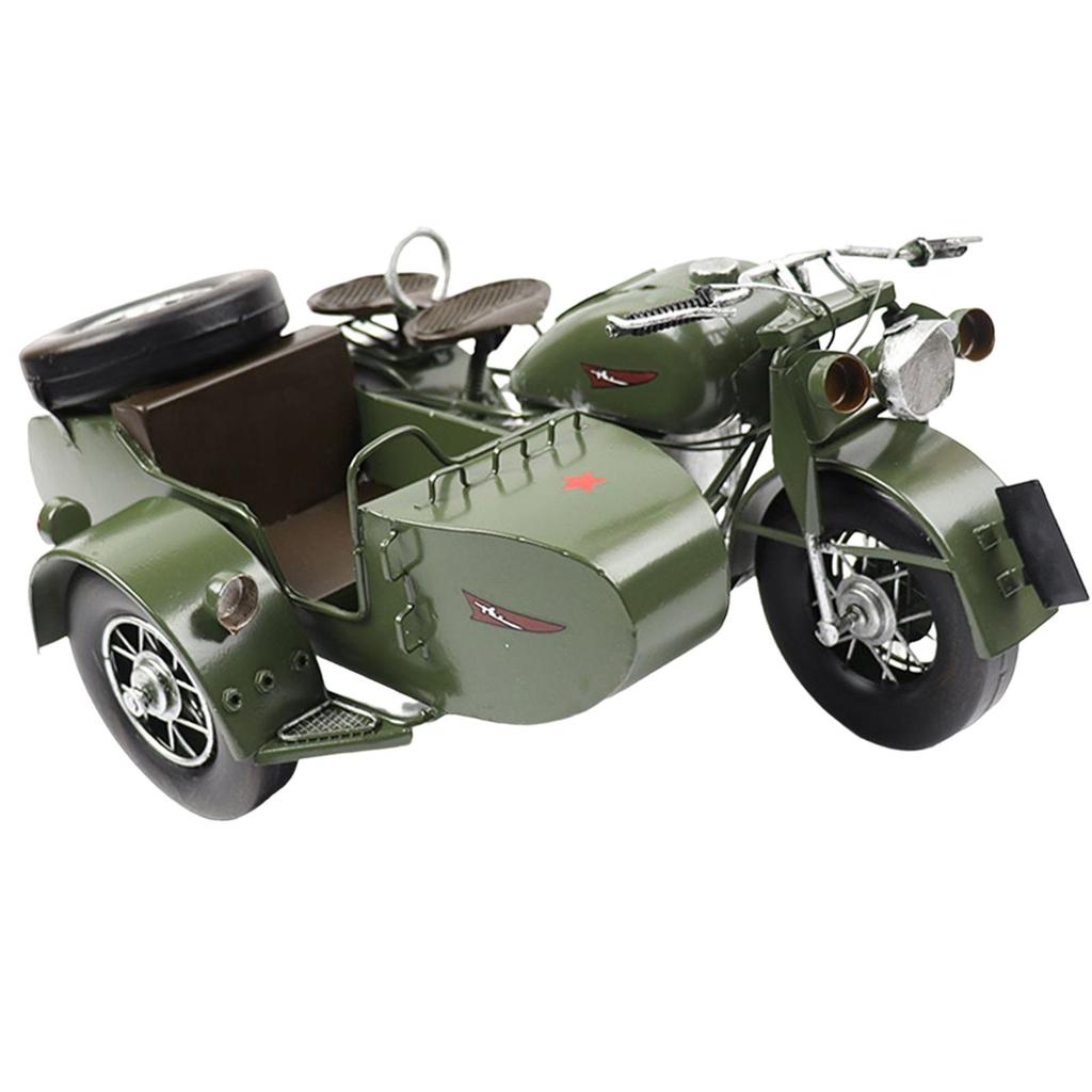 Miniature Model Tricycle Motorcycle Model Micro Landscape Desk Decor
