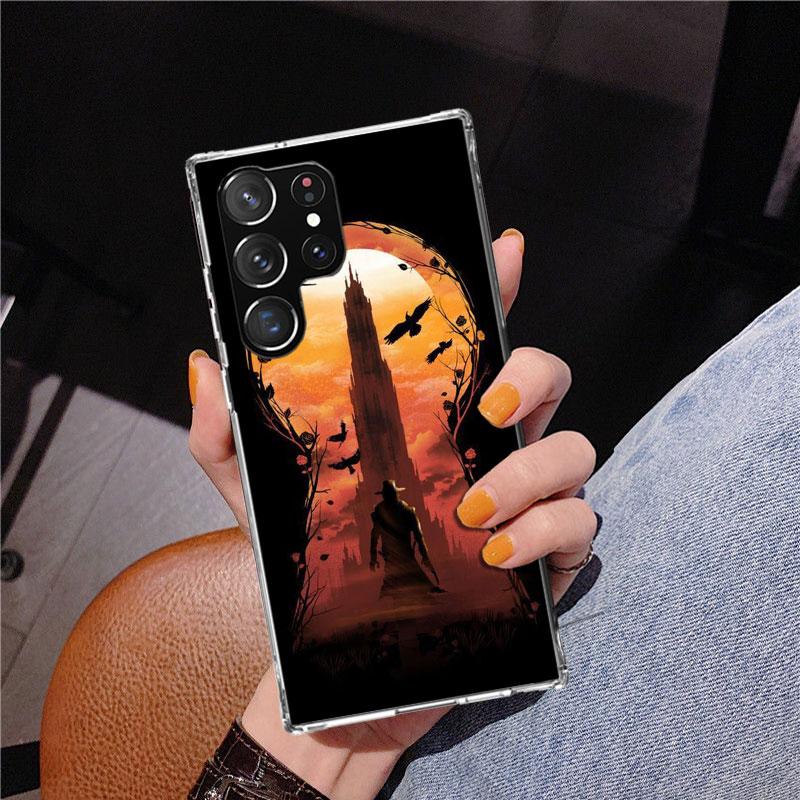 Чехол для телефона Stephen King The Dark Tower для Samsung Galaxy S24 S25 Edge S26 Ultra S23 S22 S21 Plus S20 FE + Персонализированная печать Co