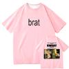 Charli XCX Sweat 2024 Tour Tshirt Brat Album Men/Women Clothing Harajuku T-shirt Unisex Vintage Tops Graphic 3D Printed T Shirts