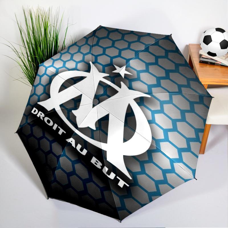 Mar-seille With Pride Emblem Printed Automatic Umbrella, 8-Frame for Travel, camping, Casual Umbrella, Essential Gift for for family and friends