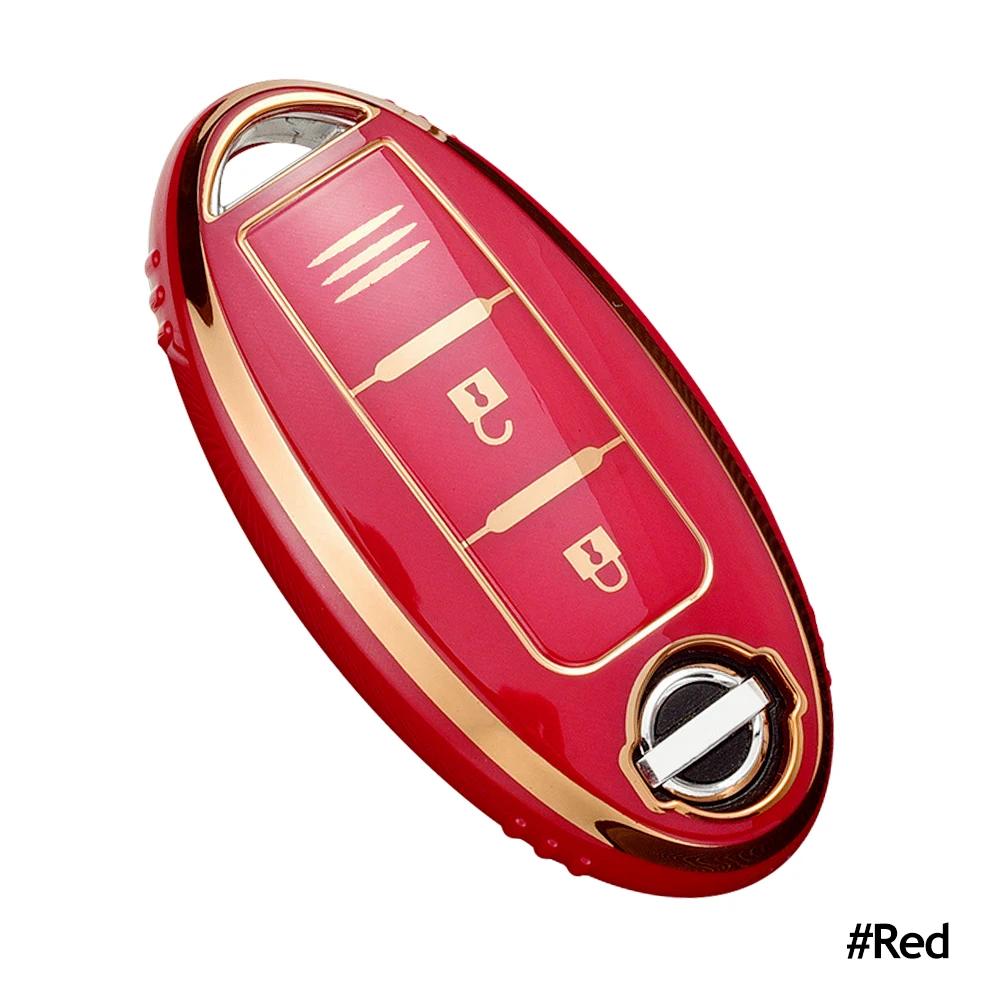 Чехол для автомобильного пульта дистанционного управления TPU Shell Fob для Nissan Qashqai Juke J10 J11 X-Trail T32 T31 Kicks Tiida Pathfinder Note для Infiniti