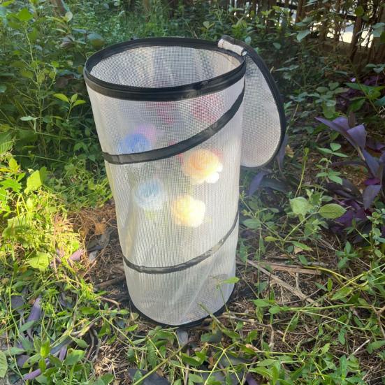 Мини-теплица поп-ап из ПВХ, самораскладывающийся защитный чехол для растений на молнии, портативный чехол для теплицы для садовых растений, защита от холода и заморозков, ветро- и дождеустойчивый