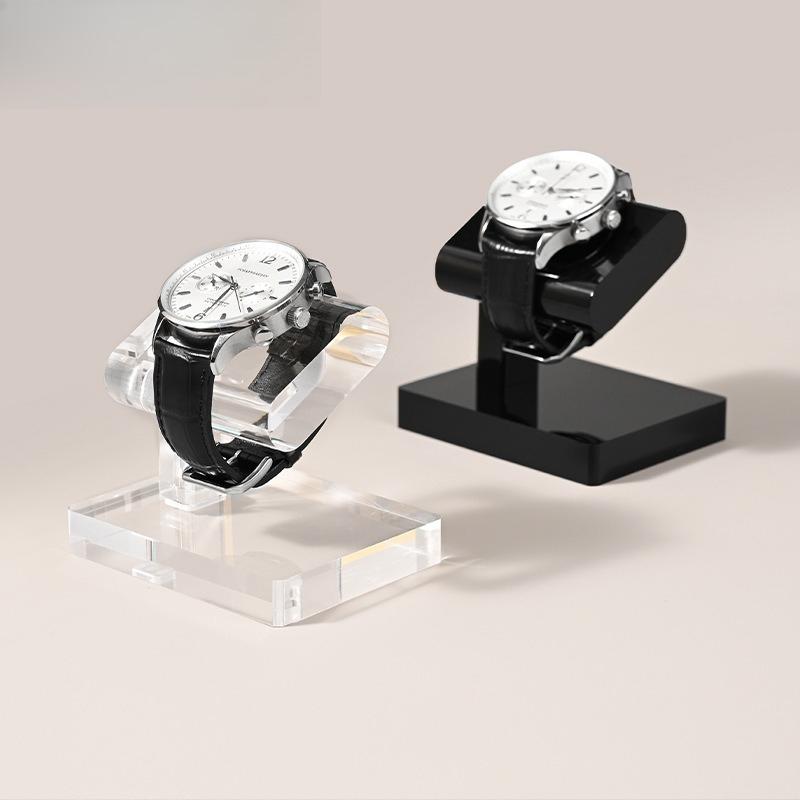 Luxury Acrylic Watch Display Stand Detachable Organizer for Wristwatch Bracelets Bangles Beads Window Showcase Props